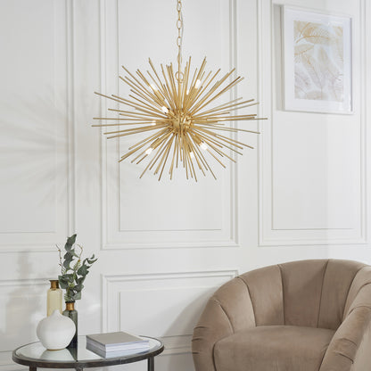 Gallery Direct Orta Pendant Light, styled in a room setting