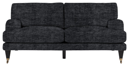 Gallery Direct Padbury 3 Seater Sofa in Celine Battleship upholstery, product view