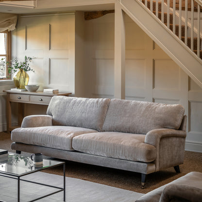 Gallery Direct Padbury 3 Seater Sofa styled in a living room