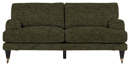 Gallery Direct Padbury 3 Seater Sofa in Mikah Basil upholstery, product view