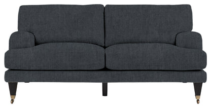 Gallery Direct Padbury 3 Seater Sofa in Verona Azure upholstery, product view