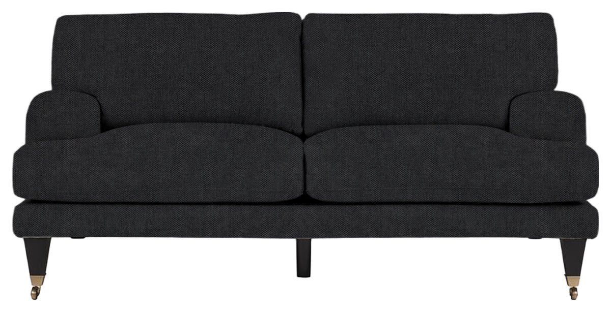 Gallery Direct Padbury 3 Seater Sofa in Verona Carbon upholstery, product view