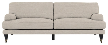 Gallery Direct Padbury 4 Seater Sofa in Mikah Vanilla upholstery, product view