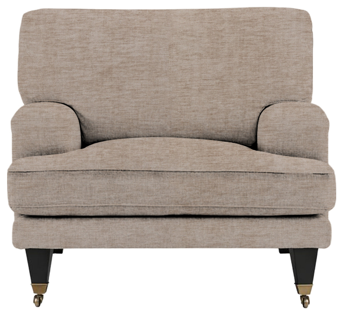 Gallery Direct Padbury Armchair in Celine Husk upholstery, product view
