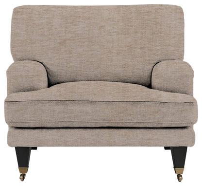 Gallery Direct Padbury Armchair in Celine Husk upholstery, product view