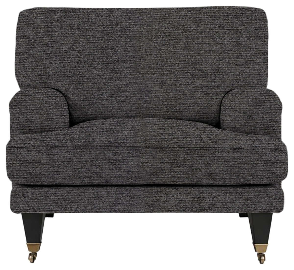 Gallery Direct Padbury Armchair in Mikah Ashen upholstery, product view