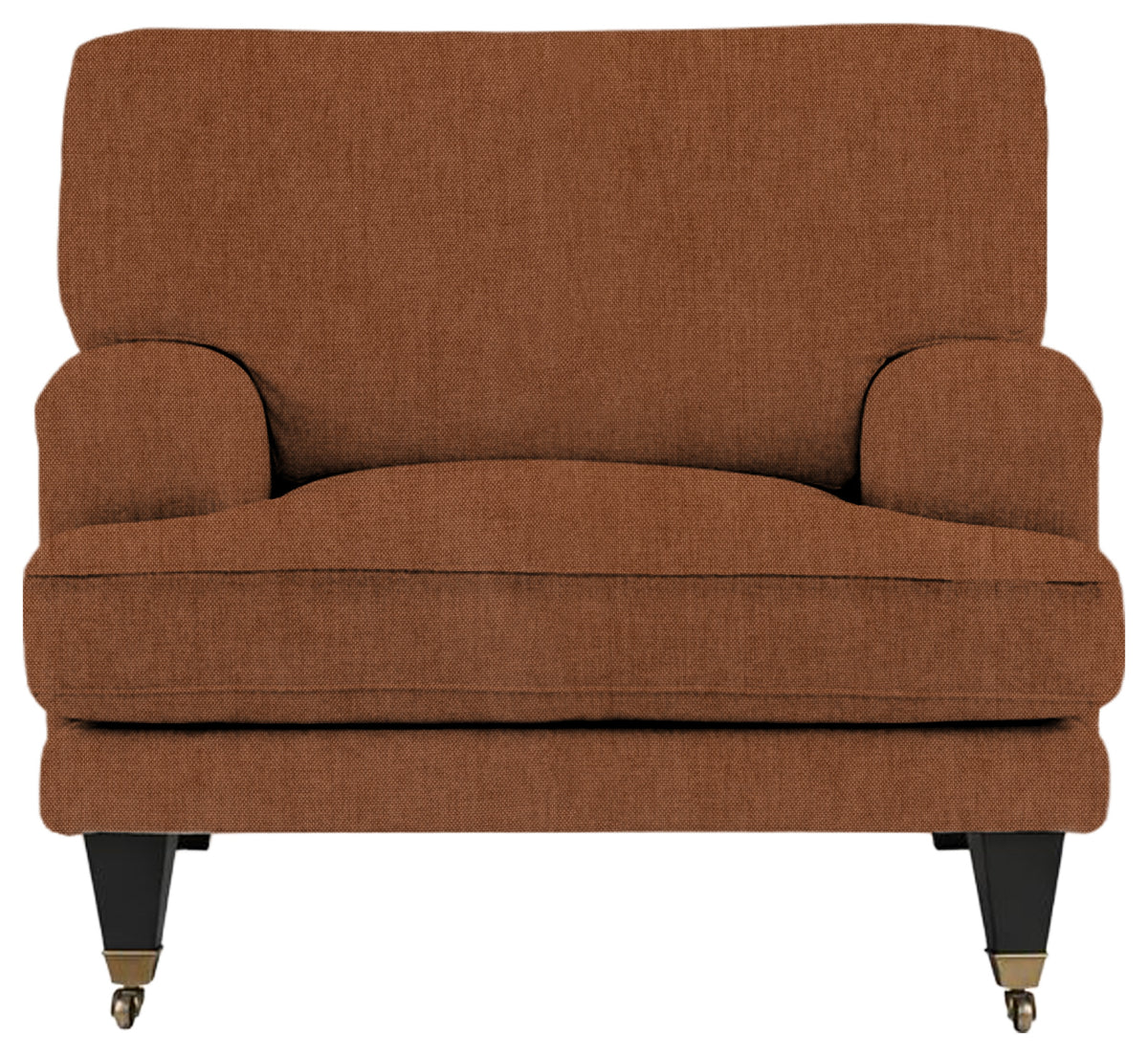Gallery Direct Padbury Armchair in Verona Apricot upholstery, product view