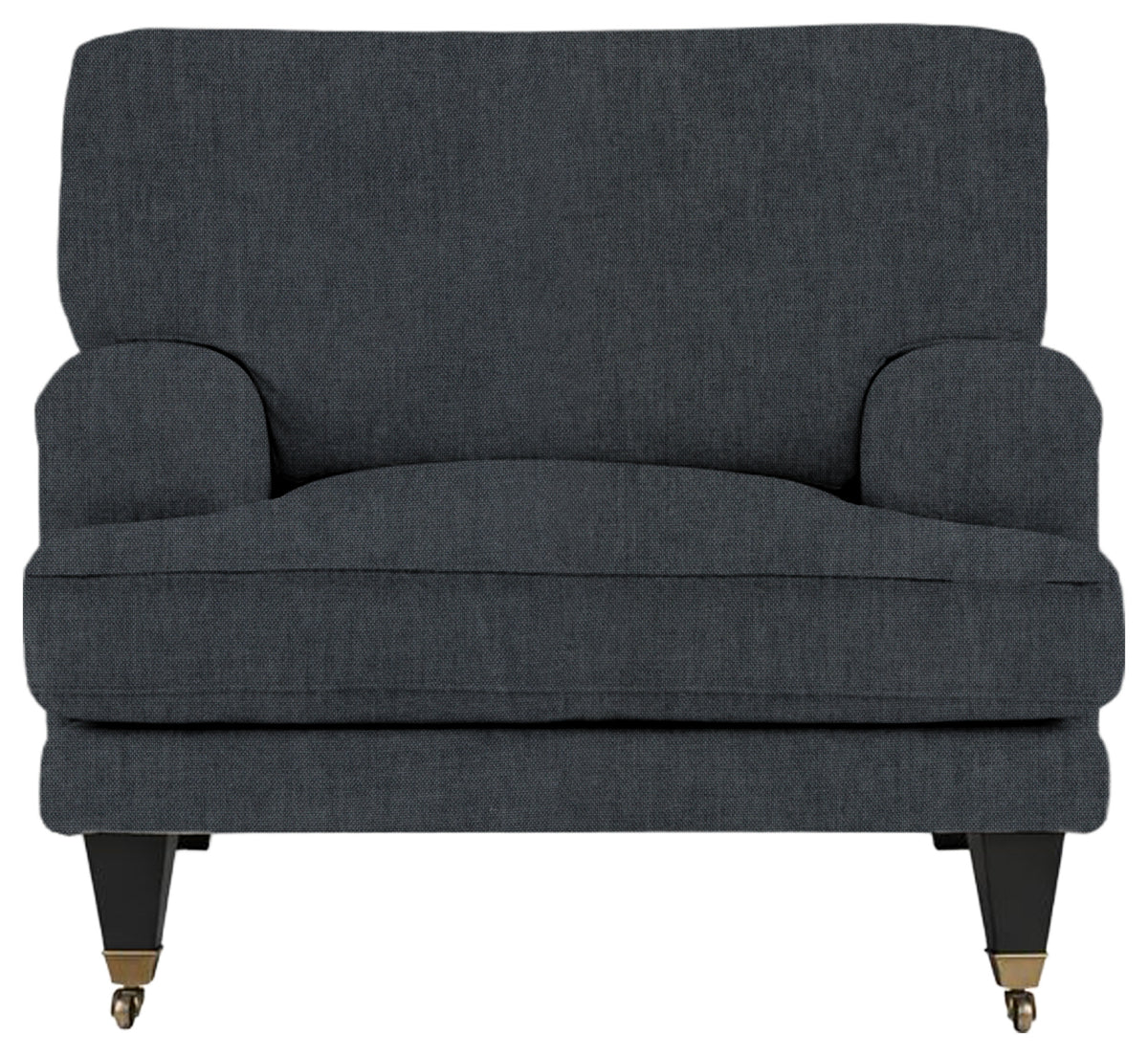 Gallery Direct Padbury Armchair in Verona Azure upholstery, product view