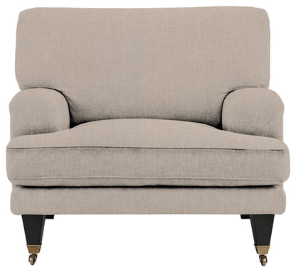 Gallery Direct Padbury Armchair in Verona Ghost upholstery, product view