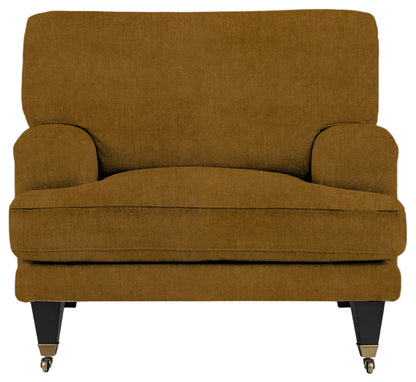 Gallery Direct Padbury Armchair in Verona Golden upholstery, product view