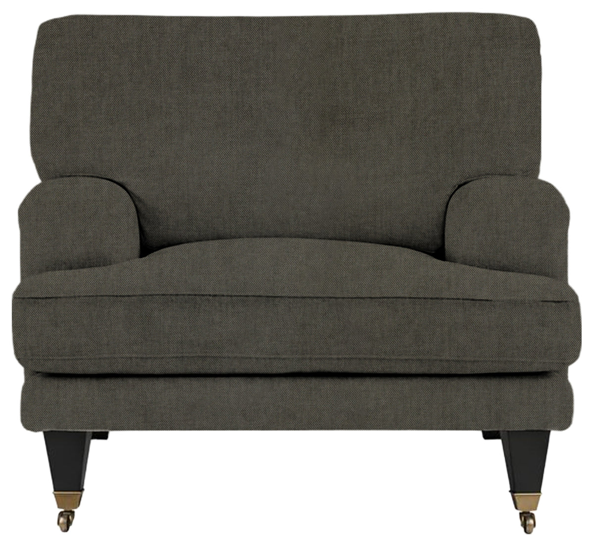 Gallery Direct Padbury Armchair in Verona Pine upholstery, product view