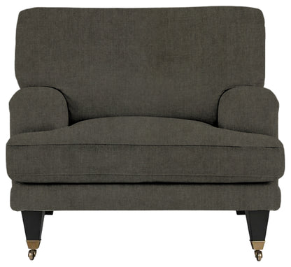 Gallery Direct Padbury Armchair in Verona Pine upholstery, product view