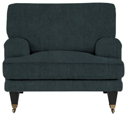 Gallery Direct Padbury Armchair in Verona Topaz upholstery, product view