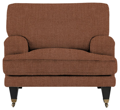 Gallery Direct Padbury Armchair in Willow Henna upholstery, product view