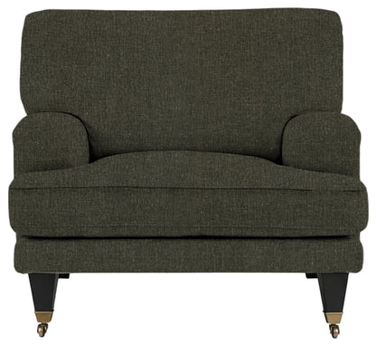 Gallery Direct Padbury Armchair in Willow Hunter upholstery, product view