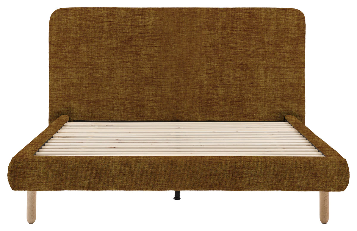 Gallery Direct Rabley Bedstead King Size in Celine Harvest upholstery, product view