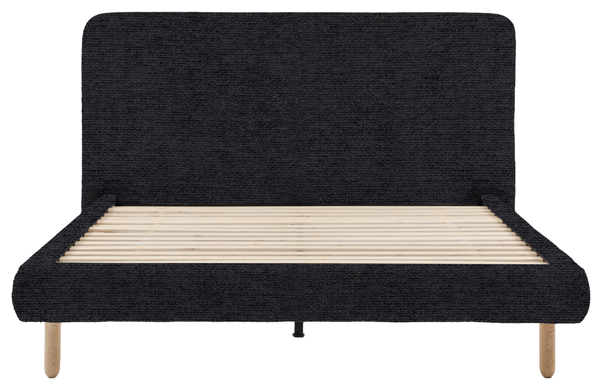 Gallery Direct Rabley Bedstead King Size in Mikah Cosmos upholstery, product view
