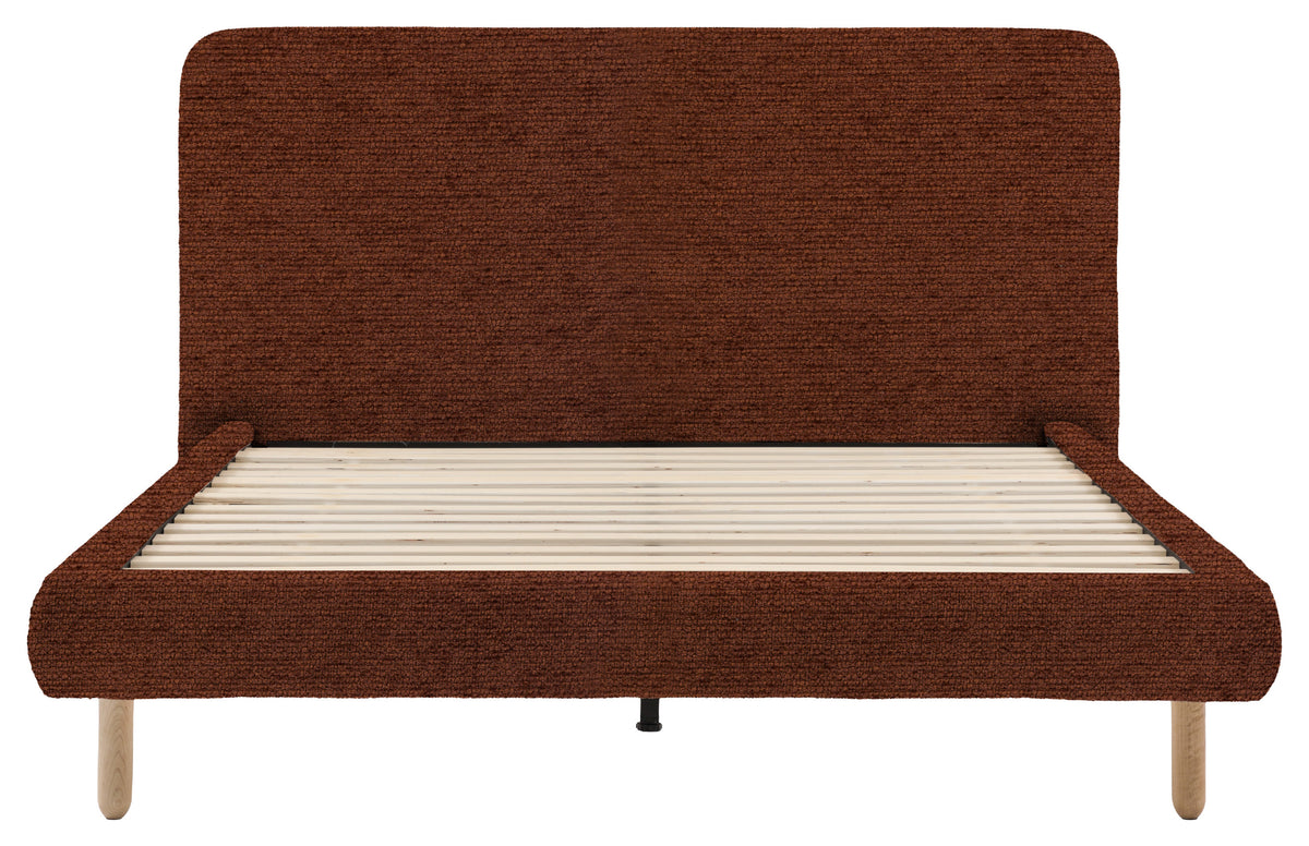 Gallery Direct Rabley Bedstead King Size in Mikah Maple upholstery, product view