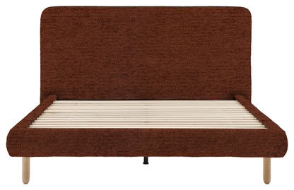 Gallery Direct Rabley Bedstead King Size in Mikah Maple upholstery, product view