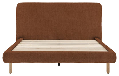 Gallery Direct Rabley Bedstead King Size in Verona Apricot upholstery, product view