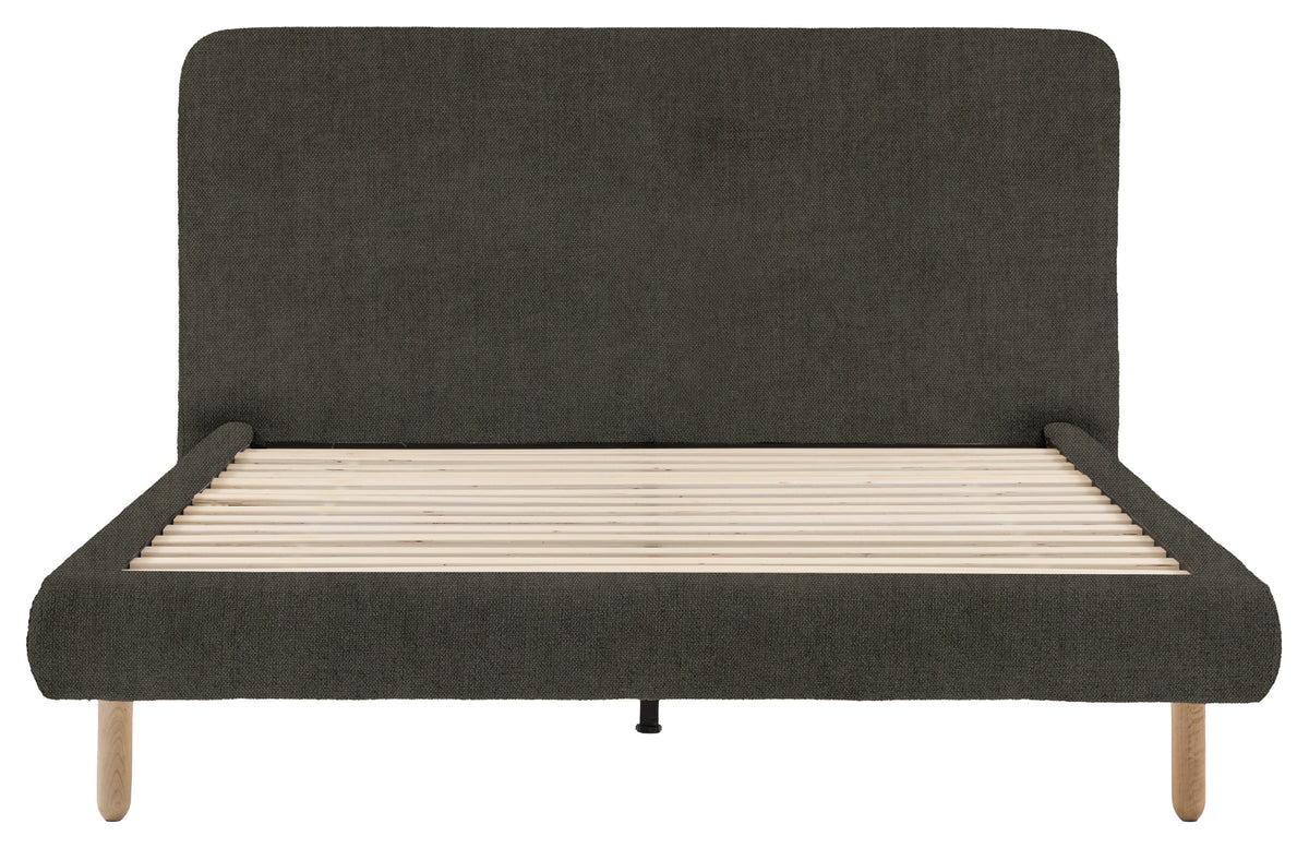 Gallery Direct Rabley Bedstead King Size in Verona Pine upholstery, product view