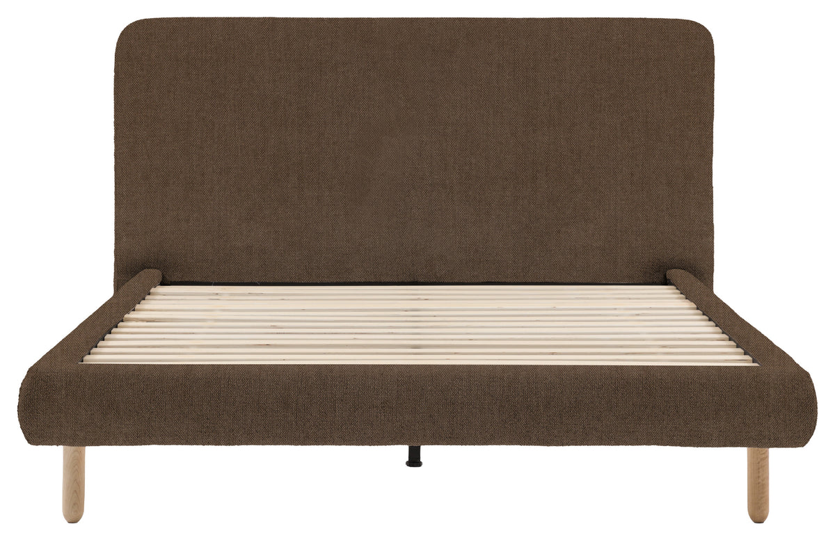 Gallery Direct Rabley Bedstead King Size in Verona Sepia upholstery, product view