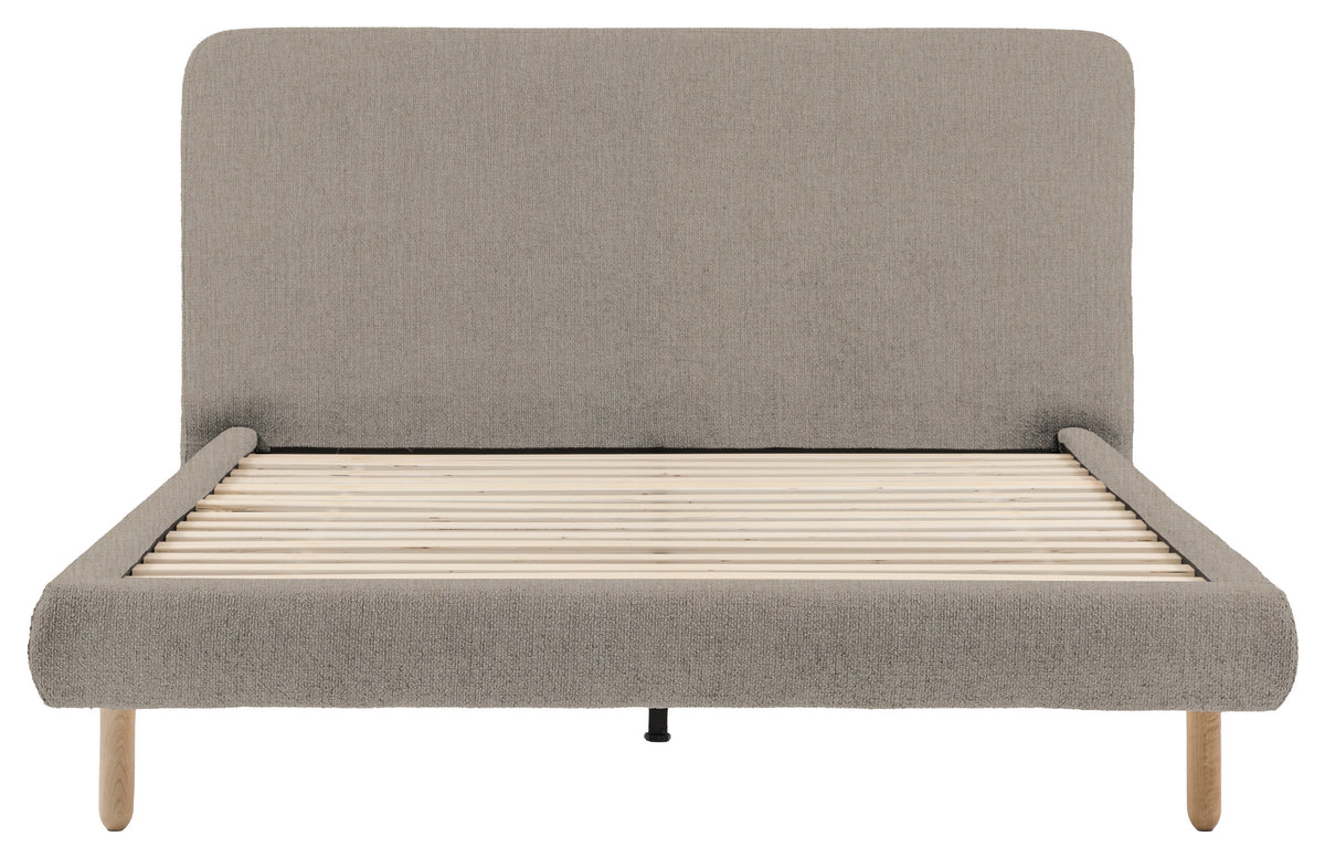 Gallery Direct Rabley Bedstead King Size in Willow Dusty upholstery, product view