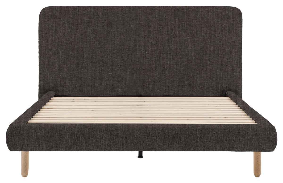 Gallery Direct Rabley Bedstead King Size in Willow Magnet upholstery, product view