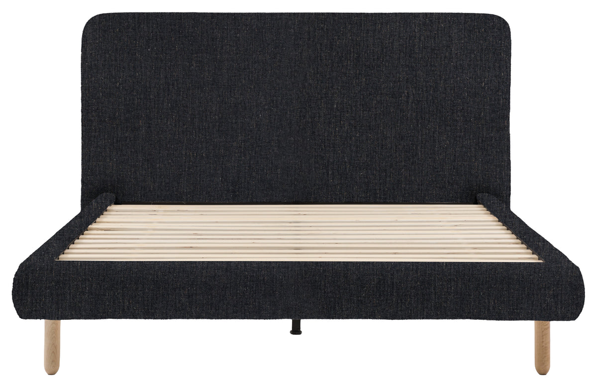 Gallery Direct Rabley Bedstead King Size in Willow Pacific upholstery, product view