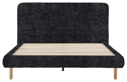 Gallery Direct Rabley Bedstead Super King Size in Celine Battleship upholstery, product view
