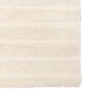Gallery Direct Saser Rug 1200x1800mm features a modern geometric pattern in a natural coloured circular knotted polyester fabric