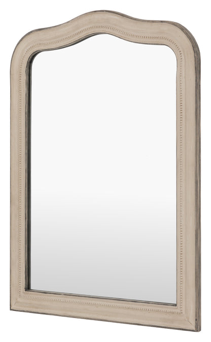 Gallery Direct Shoreline Arch Mirror Grey, complete product view