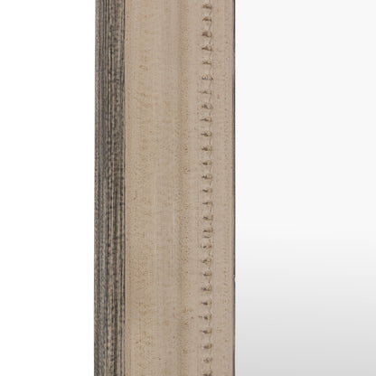 Gallery Direct Shoreline Arch Mirror Grey, close-up of the mirror and frame details