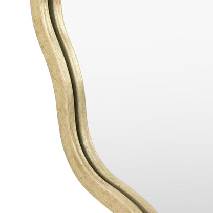 Gallery Direct Sloane Mirror, close-up of the mirror and frame details