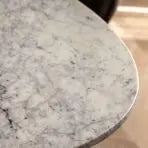 Gallery Direct Soho Oval Dining Table with an Indian marble table top