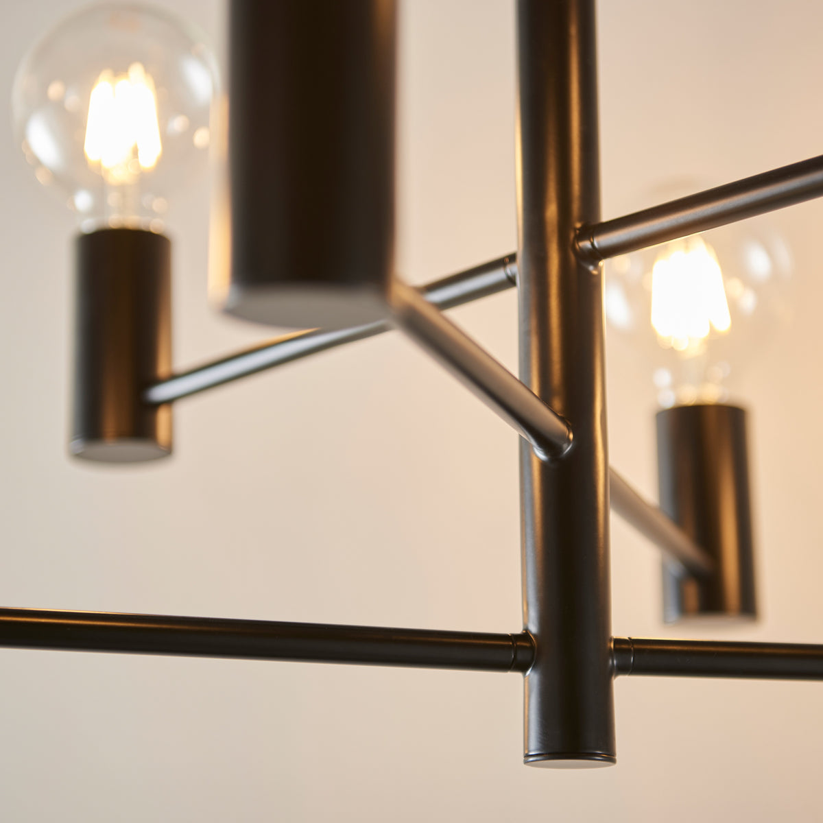 Gallery Direct Studio 6 Ceiling Light, close-up of the finish and design