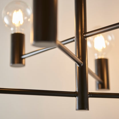 Gallery Direct Studio 6 Ceiling Light, close-up of the finish and design