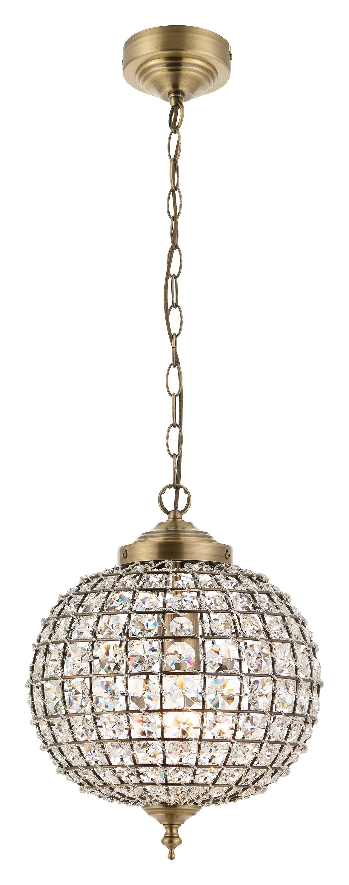 Gallery Direct Tanaro Pendant Light, complete product view on a white background