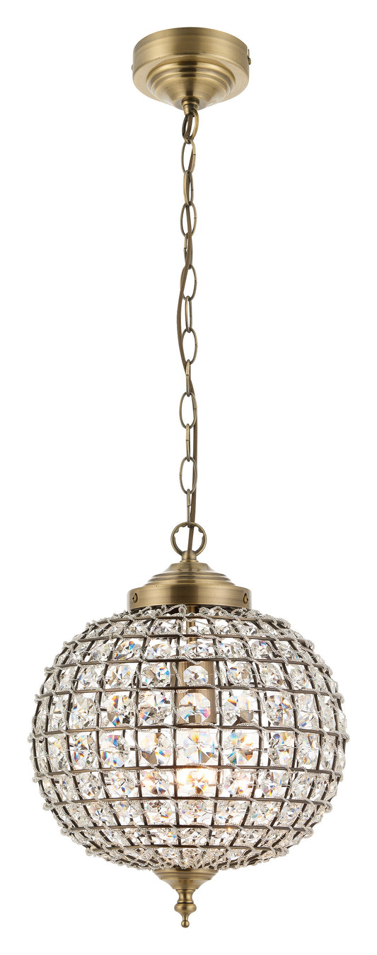 Gallery Direct Tanaro Pendant Light, complete product view on a white background
