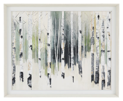 Gallery Direct The Sounds of Silence Framed Canvas, complete product view
