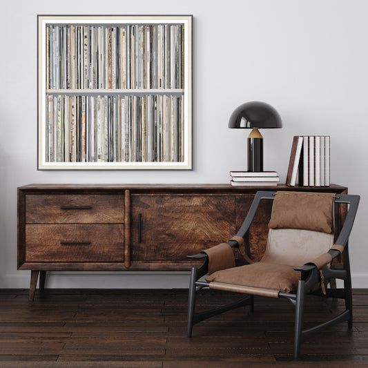 Gallery Direct Through the Decades Framed Art displayed in a styled interior