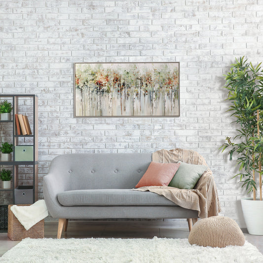 Gallery Direct Time to Shine Framed Canvas displayed in a styled interior
