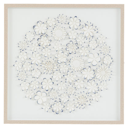 Gallery Direct Unfurling Petals Framed Art, complete product view