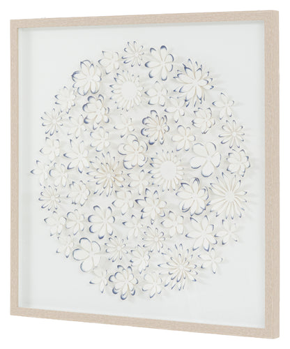 Gallery Direct Unfurling Petals Framed Art, complete product view