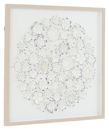 Gallery Direct Unfurling Petals Framed Art, complete product view
