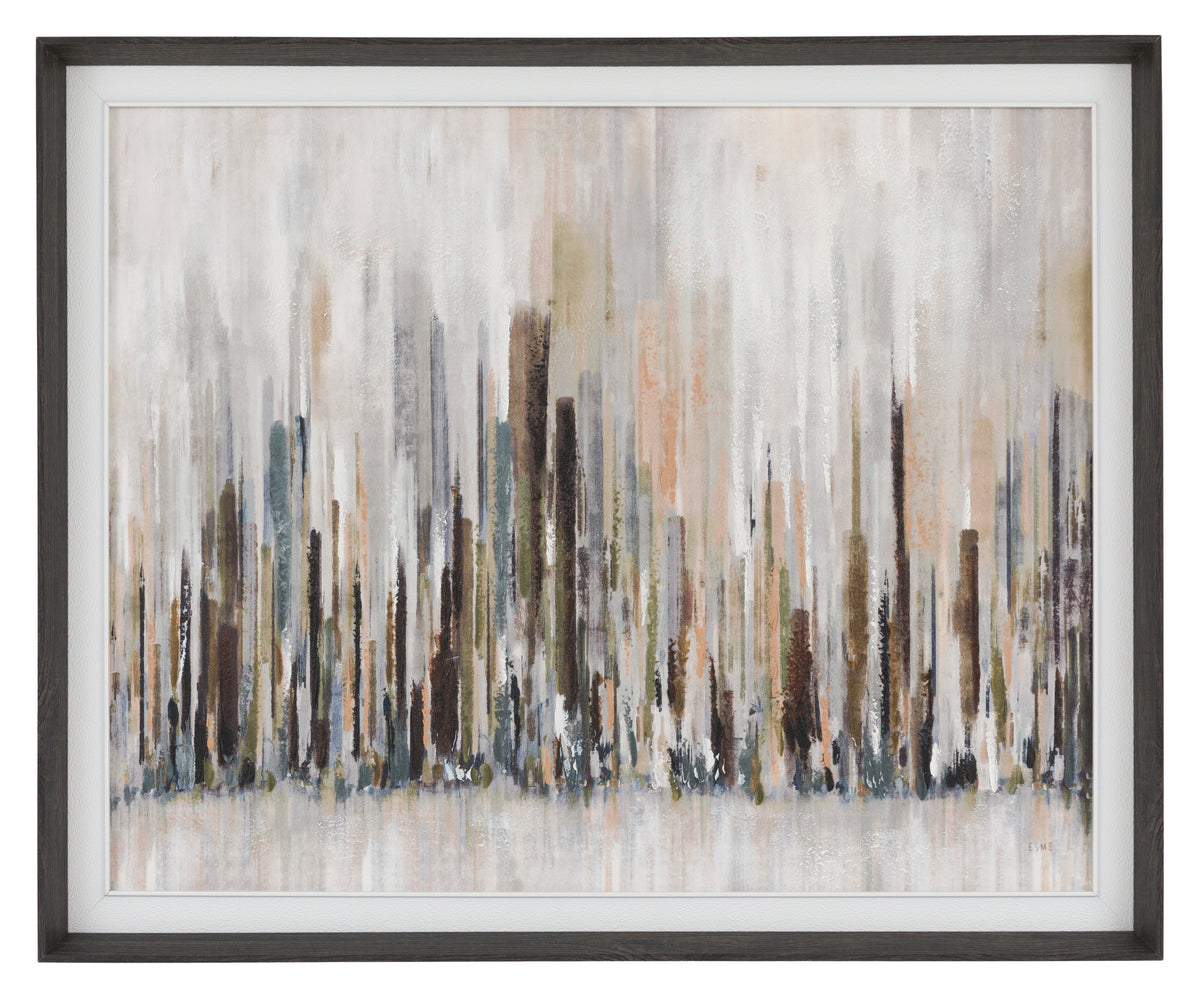 Gallery Direct Urban Silence Framed Canvas, complete product view