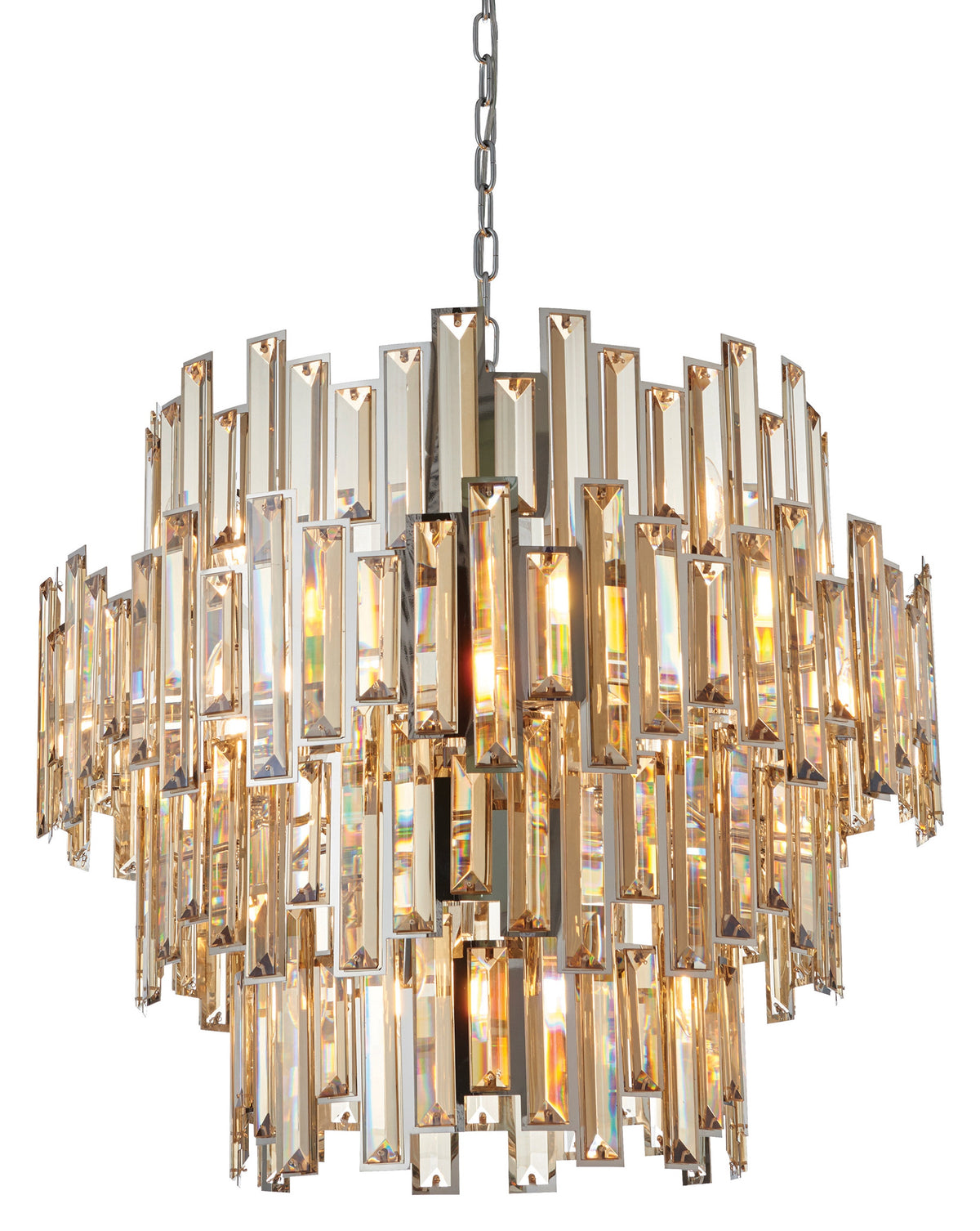 Gallery Direct Viviana 15 Pendant Light, complete product view on a white background