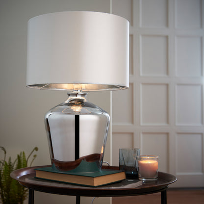 Gallery Direct Waldorf Table Lamp, styled in a room setting