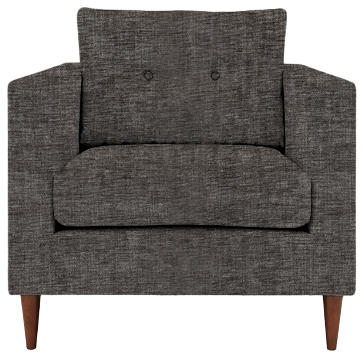 Gallery Direct Whitwell Armchair in Celine Flagstone upholstery, product view