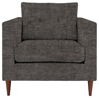 Gallery Direct Whitwell Armchair in Celine Flagstone upholstery, product view